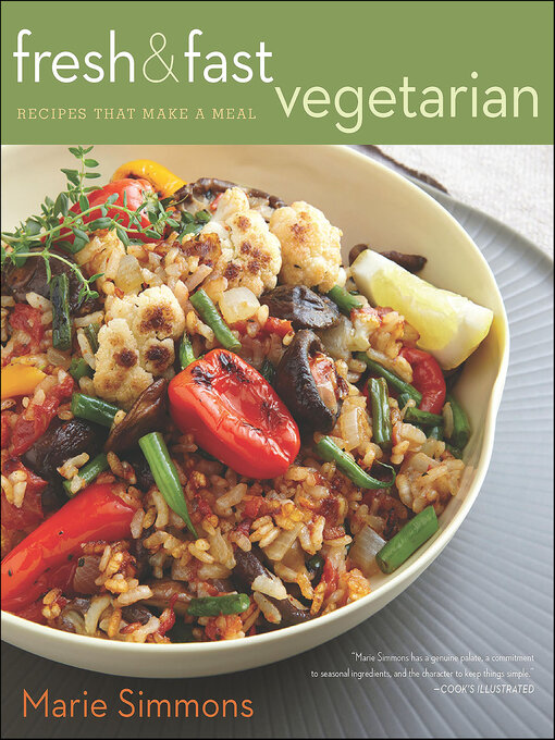 Title details for Fresh & Fast Vegetarian by Marie Simmons - Available